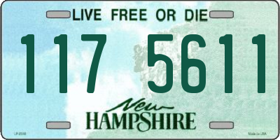 NH license plate 1175611