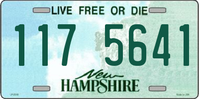 NH license plate 1175641