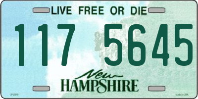 NH license plate 1175645