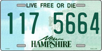 NH license plate 1175664