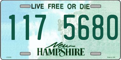 NH license plate 1175680