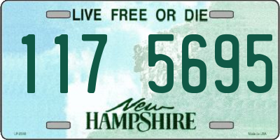 NH license plate 1175695