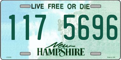 NH license plate 1175696
