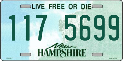 NH license plate 1175699