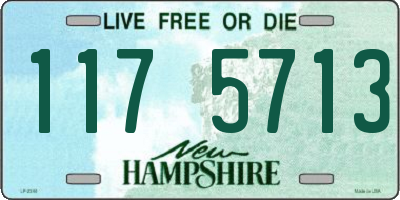 NH license plate 1175713