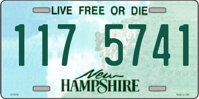 NH license plate 1175741
