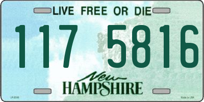 NH license plate 1175816