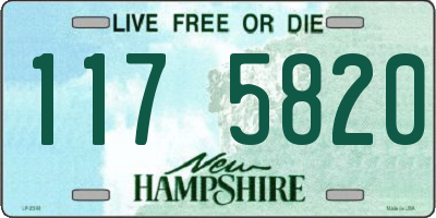 NH license plate 1175820