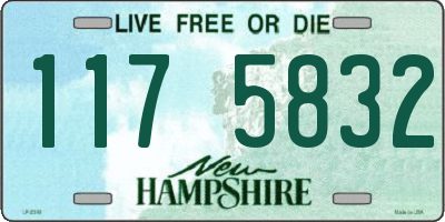 NH license plate 1175832