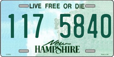 NH license plate 1175840