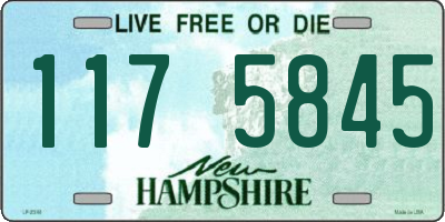 NH license plate 1175845