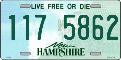 NH license plate 1175862