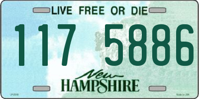 NH license plate 1175886