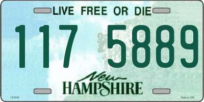 NH license plate 1175889