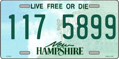 NH license plate 1175899