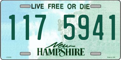 NH license plate 1175941