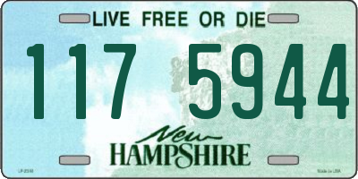 NH license plate 1175944