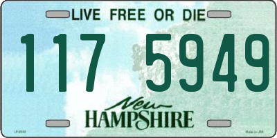 NH license plate 1175949