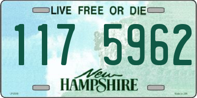 NH license plate 1175962