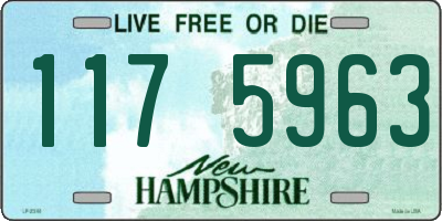 NH license plate 1175963