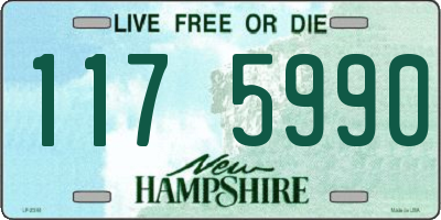 NH license plate 1175990