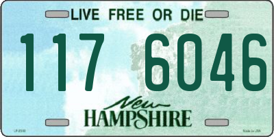 NH license plate 1176046
