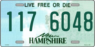 NH license plate 1176048