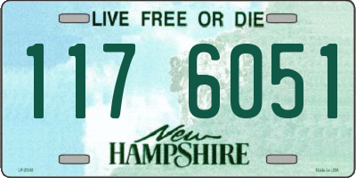 NH license plate 1176051