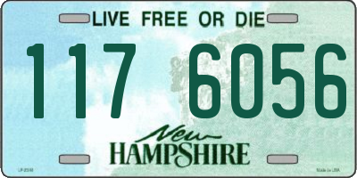 NH license plate 1176056