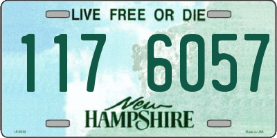 NH license plate 1176057