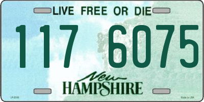 NH license plate 1176075