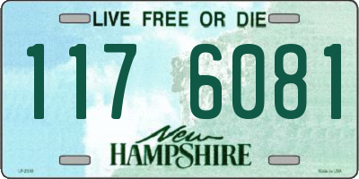 NH license plate 1176081