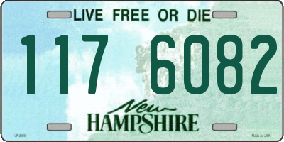 NH license plate 1176082