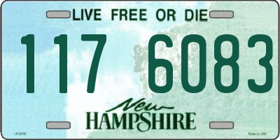 NH license plate 1176083