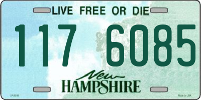 NH license plate 1176085
