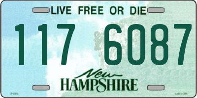 NH license plate 1176087