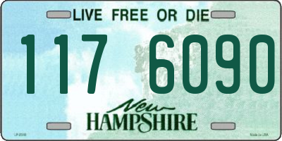 NH license plate 1176090