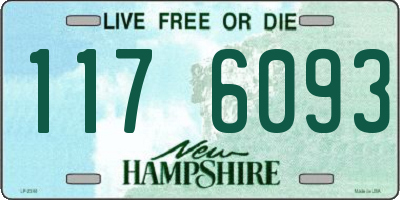 NH license plate 1176093