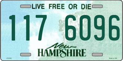 NH license plate 1176096