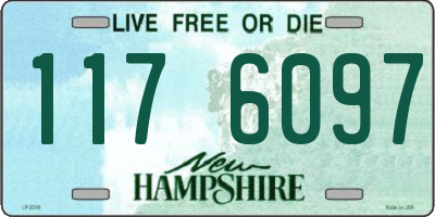 NH license plate 1176097