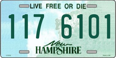 NH license plate 1176101