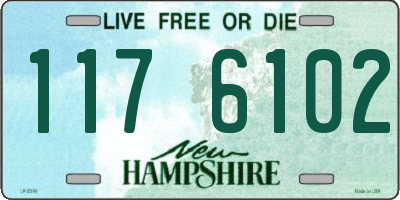 NH license plate 1176102