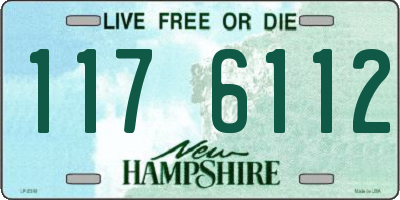 NH license plate 1176112