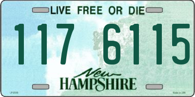 NH license plate 1176115