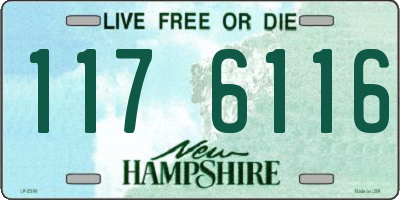 NH license plate 1176116