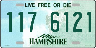 NH license plate 1176121