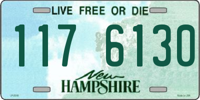 NH license plate 1176130