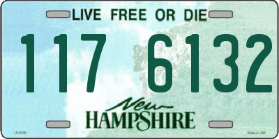 NH license plate 1176132