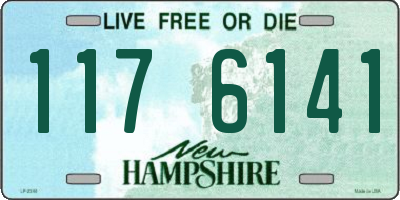 NH license plate 1176141