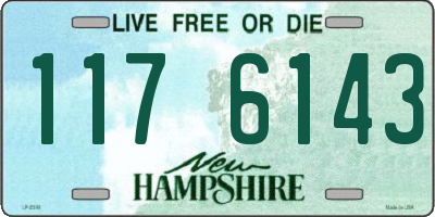 NH license plate 1176143